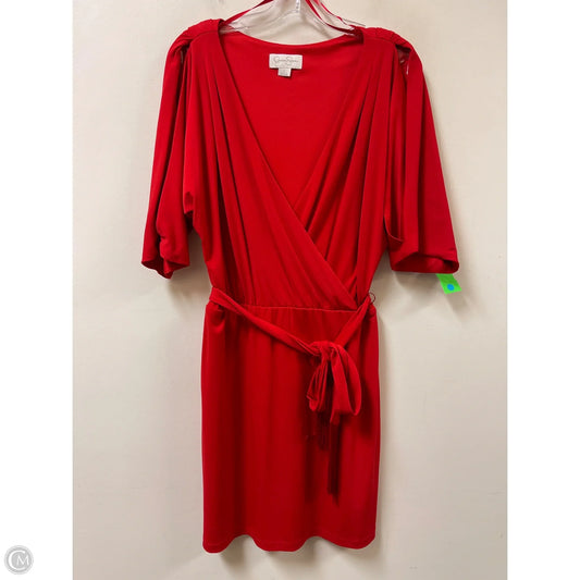 Dress Casual Short By Jessica Simpson In Red, Size: L