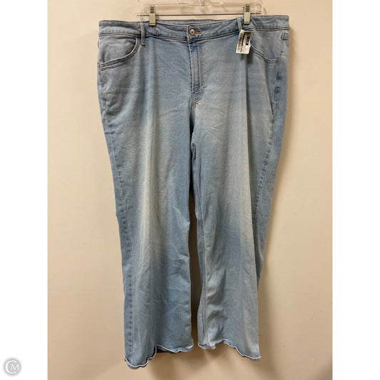 Jeans Skinny By Old Navy In Black Denim, Size: 22