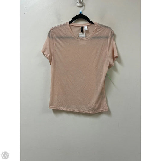 Top Short Sleeve By Dividends In Pink, Size: Xl