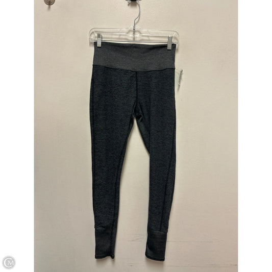 Athletic Leggings By Alo In Grey, Size: M