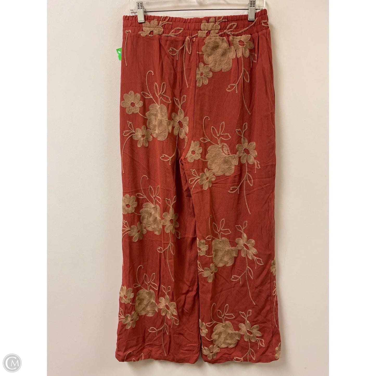 Pants Lounge By Clothes Mentor In Orange, Size: 10
