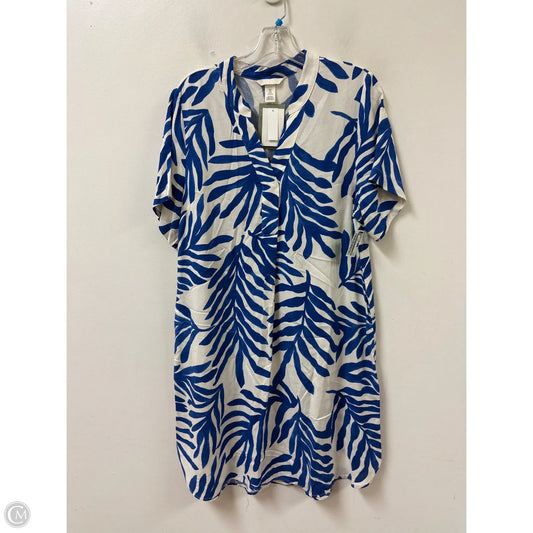 Dress Casual Short By H&m In Blue, Size: S