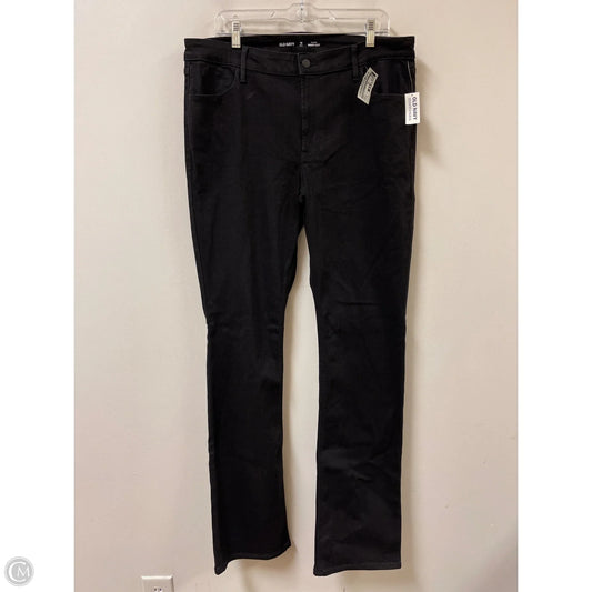 Jeans Boot Cut By Old Navy In Black, Size: 16