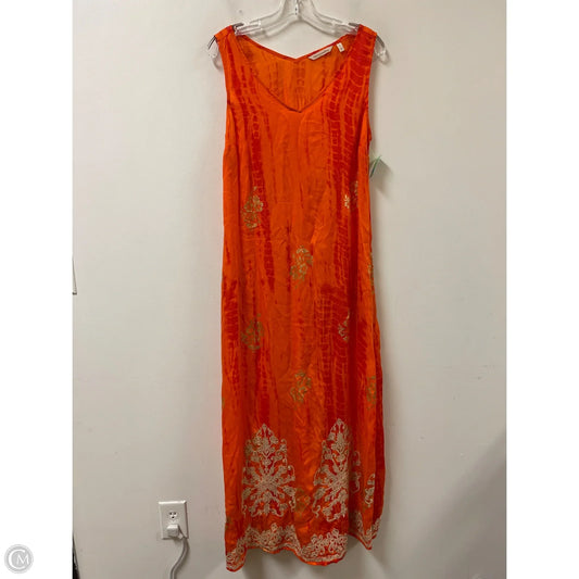 Dress Casual Maxi By Soft Surroundings In Orange, Size: M
