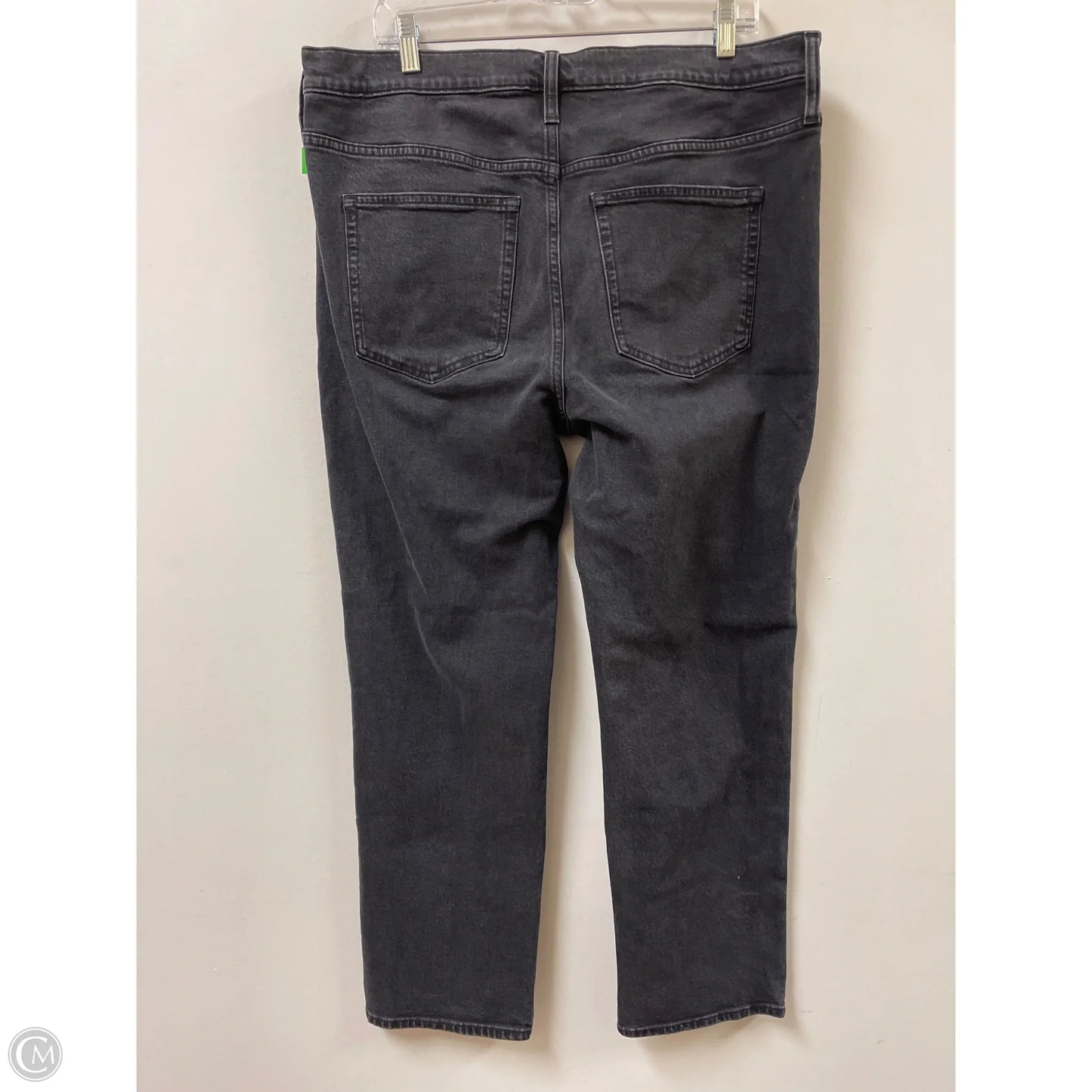 Jeans Straight By J. Crew In Black, Size: 14