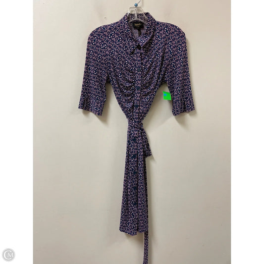 Dress Casual Midi By Laundry In Navy, Size: S