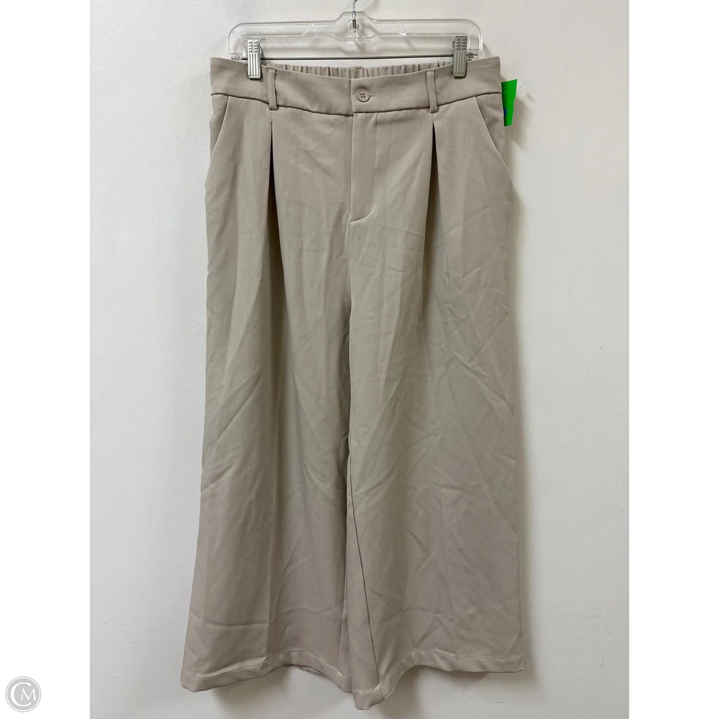 Pants Dress By Clothes Mentor In Tan, Size: 12