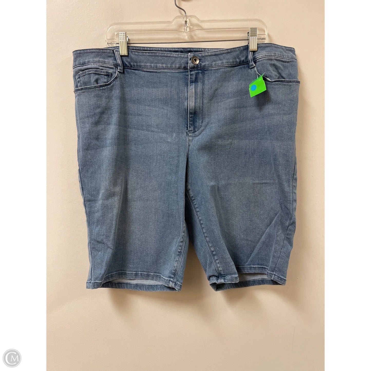 Shorts By J. Jill In Blue Denim, Size: 18