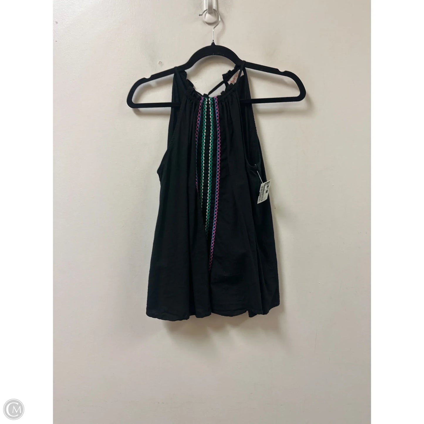 Top Sleeveless By Knox Rose In Black, Size: S