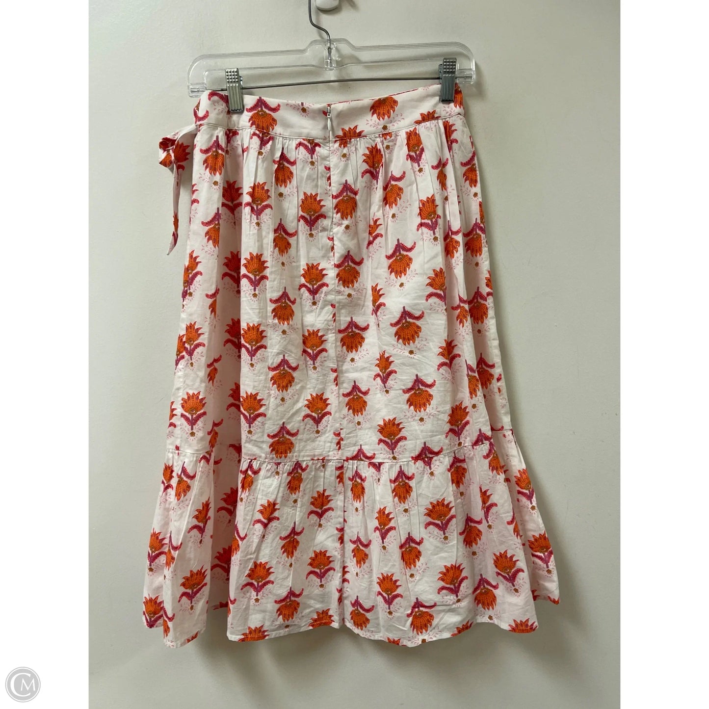 Skirt Midi By J. Crew In Floral Print, Size: Xs