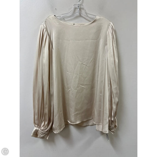Top Long Sleeve By Jodifl In Cream, Size: Xl