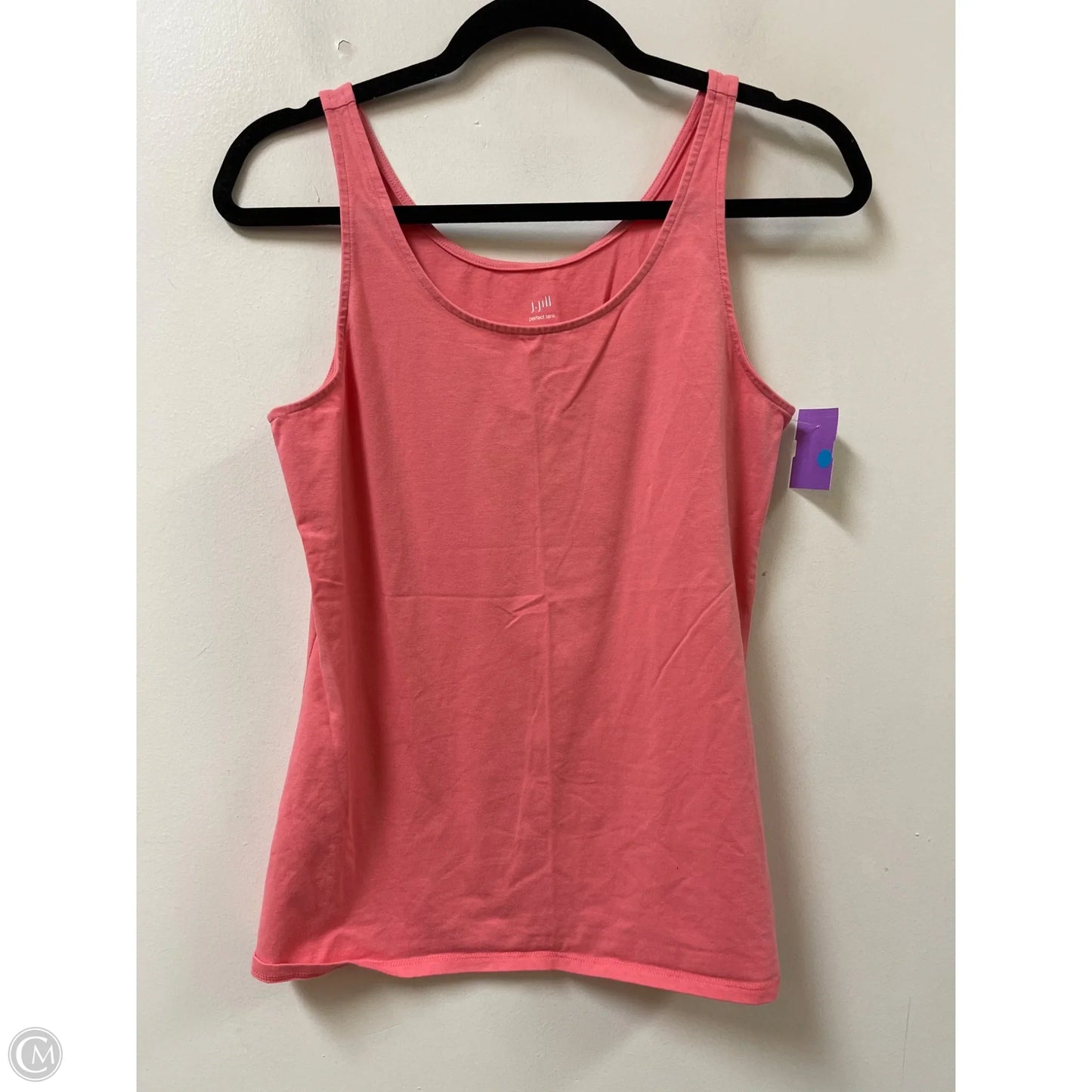 Top Sleeveless Basic By J. Jill In Pink, Size: M
