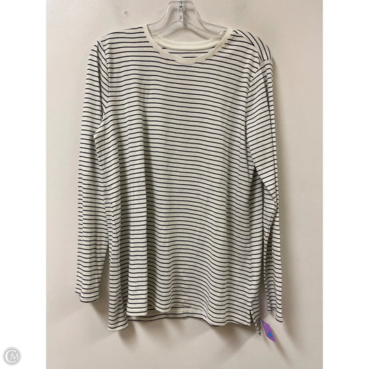 Tunic Long Sleeve By J. Jill In Cream, Size: L