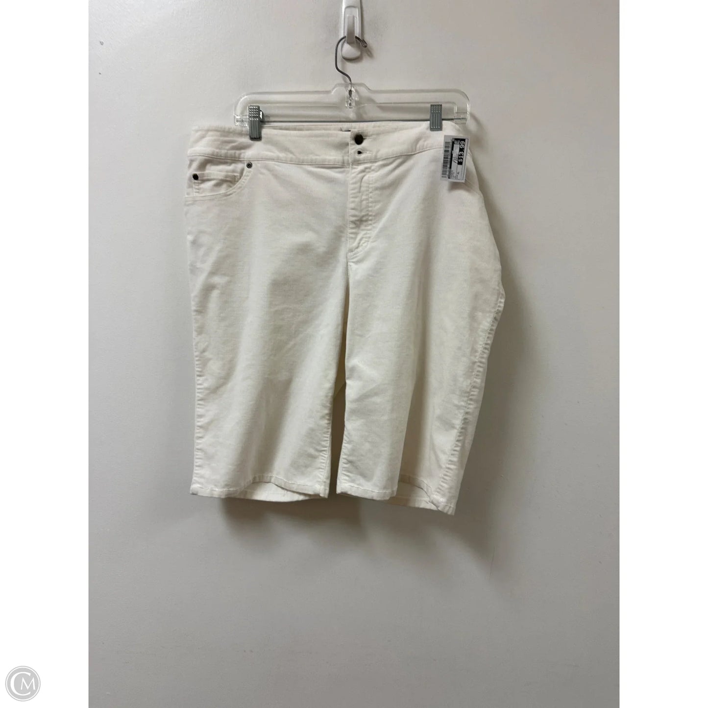 Shorts By Chicos In White, Size: Xl