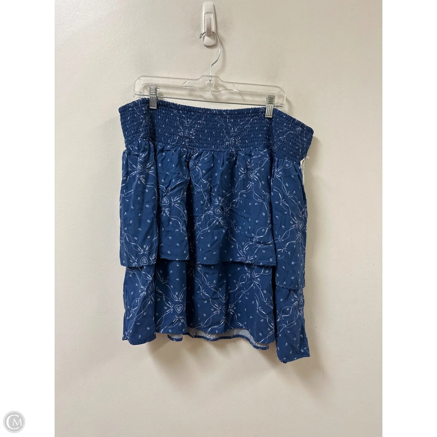 Skirt Midi By Torrid In Blue, Size: 22