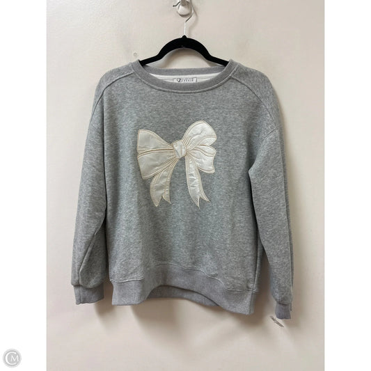 Sweater By Clothes Mentor In Grey, Size: S