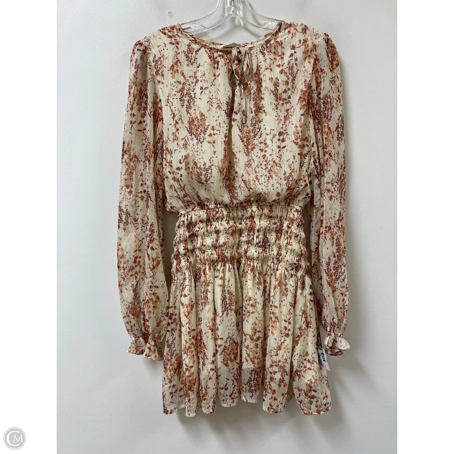 Dress Casual Short By By Together In Cream, Size: M