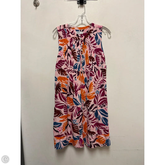 Dress Casual Short By Sonoma In Pink, Size: M