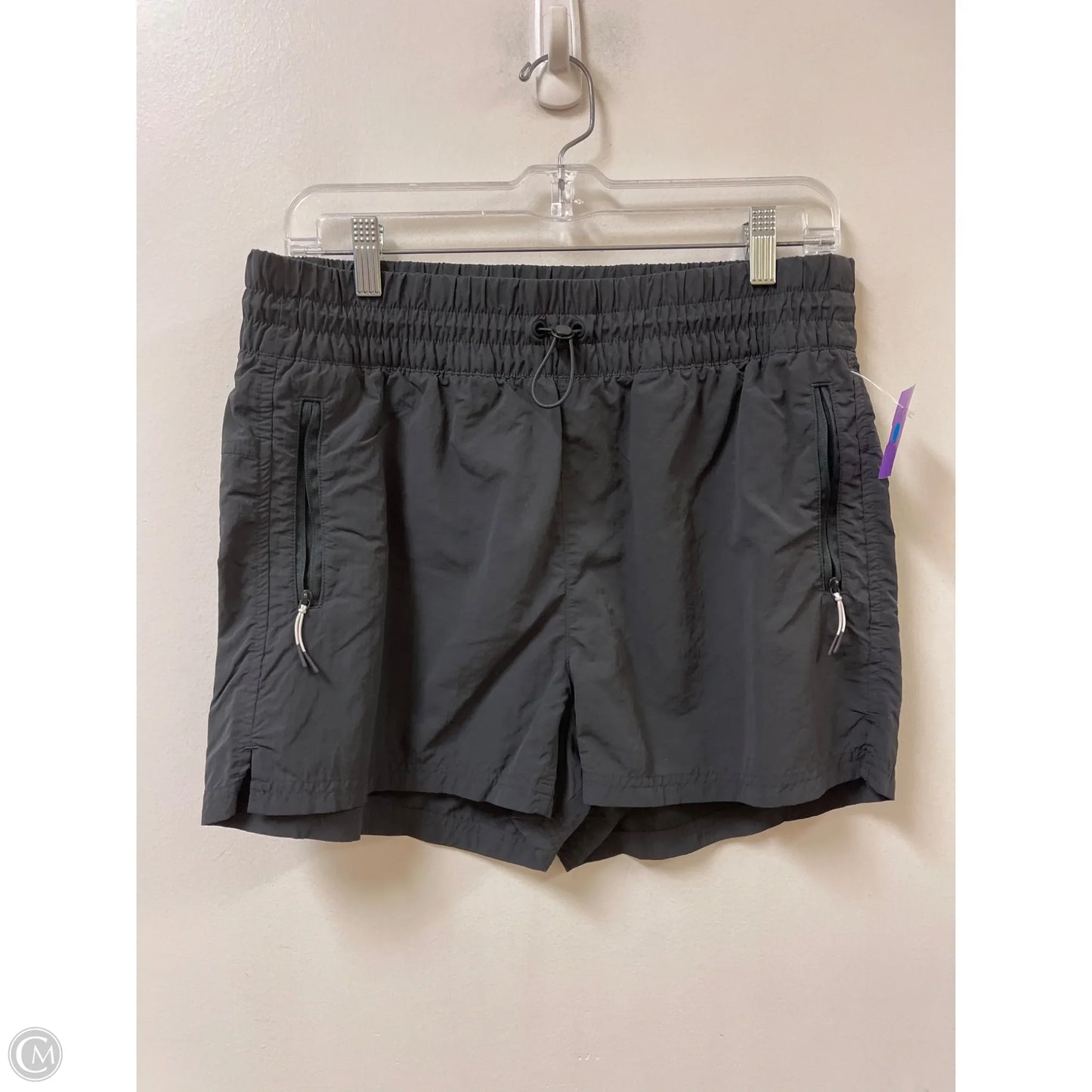 Athletic Shorts By Eddie Bauer In Grey, Size: M
