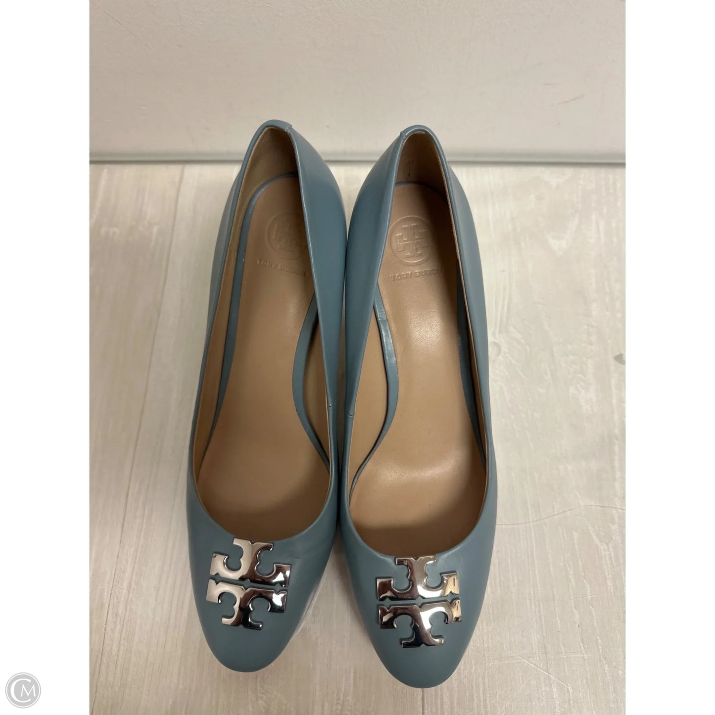 Shoes Designer By Tory Burch In Blue, Size: 9