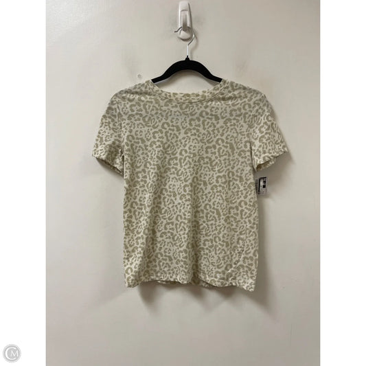 Top Short Sleeve By Ana In Animal Print, Size: S