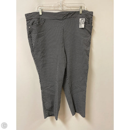 Pants Dress By Rafaella In Black, Size: 18