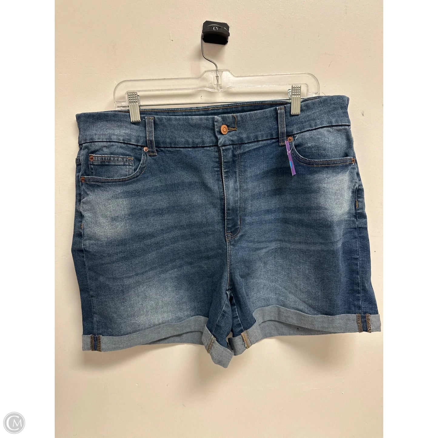 Shorts By No Boundaries In Blue Denim, Size: 18