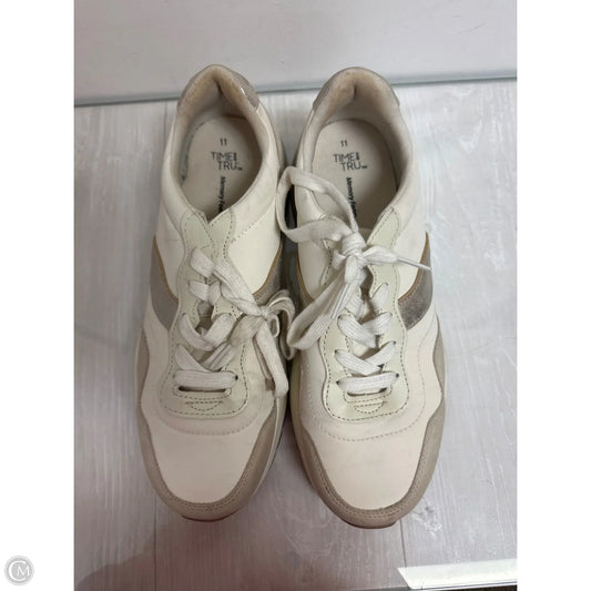 Shoes Athletic By Time And Tru In White, Size: 11