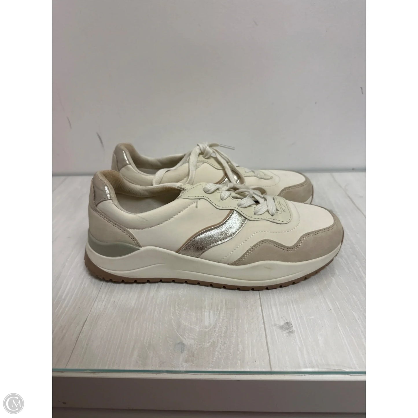 Shoes Athletic By Time And Tru In White, Size: 11