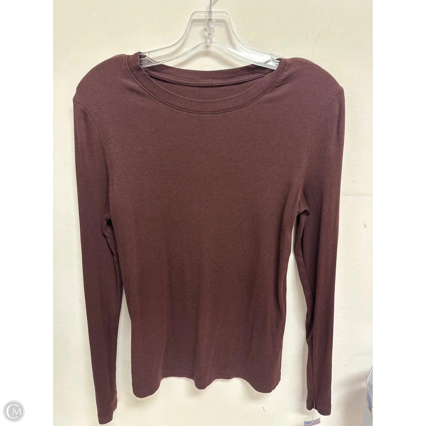 Top Long Sleeve By A New Day In Purple, Size: M