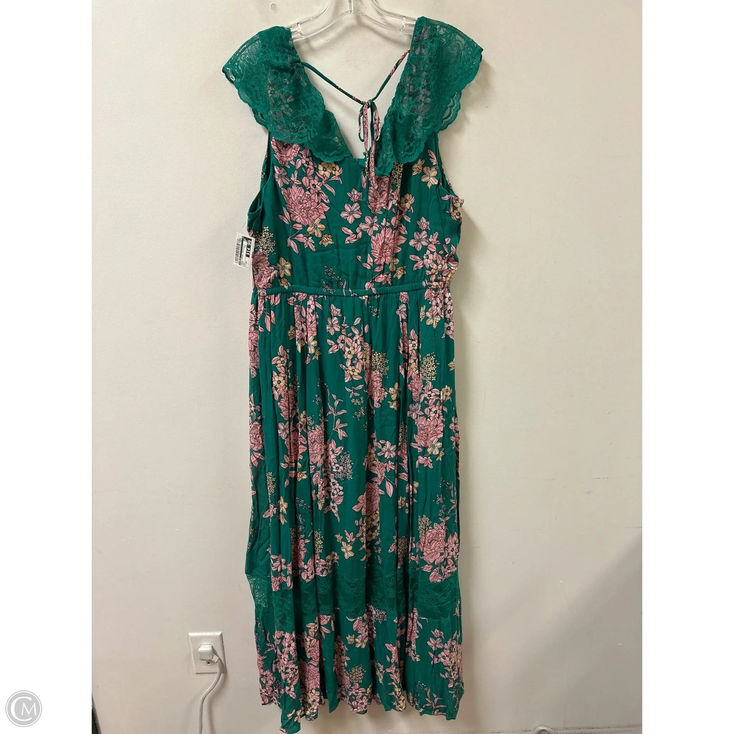 Dress Casual Maxi By Torrid In Green, Size: 2x