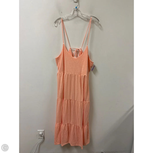 Dress Casual Maxi By Old Navy In Orange, Size: Xl