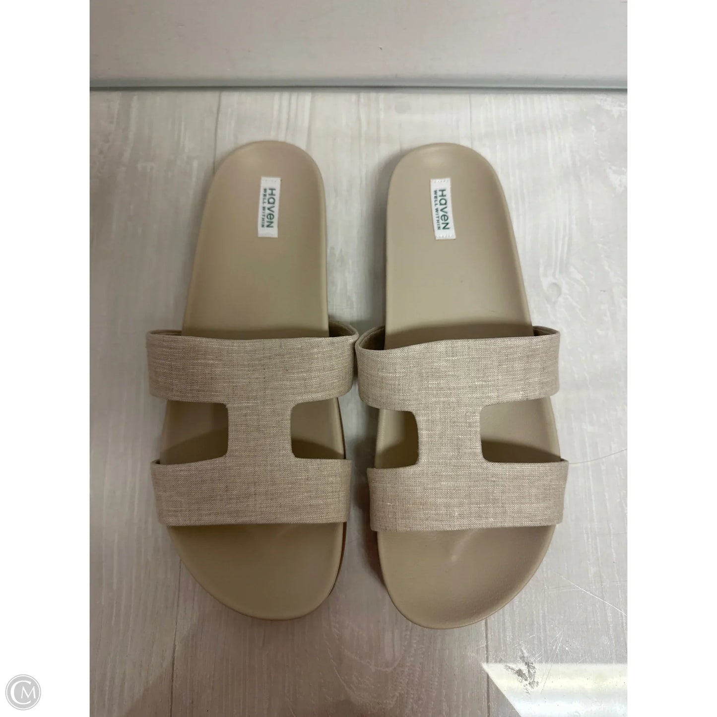 Sandals Flats By Haven In Tan, Size: 10
