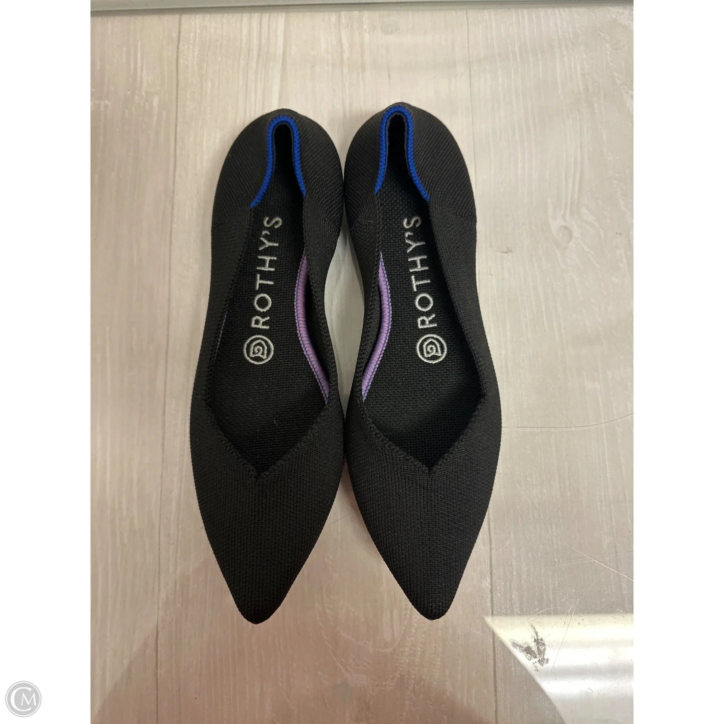 Shoes Flats By Rothys In Black, Size: 6