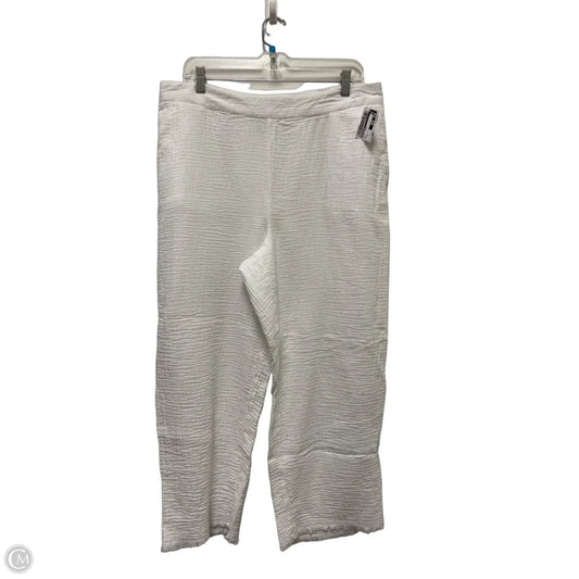 Pants Lounge By Appleseeds In White, Size: 12