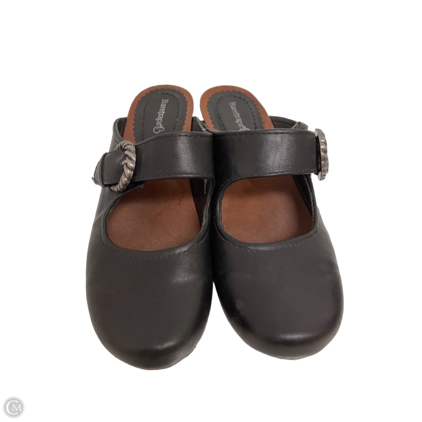 Shoes Heels Wedge By Bare Traps In Black, Size: 7.5