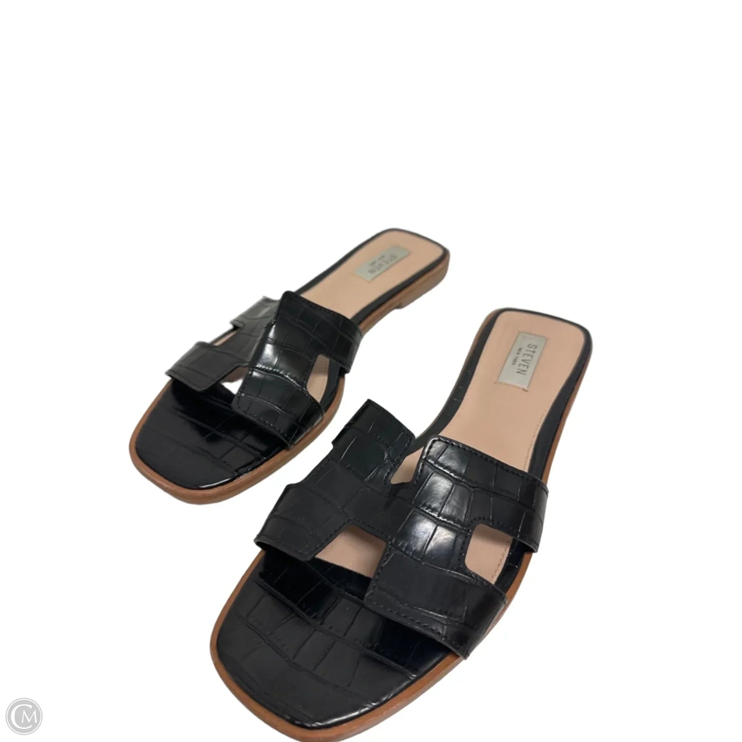 Shoes Flats By Clothes Mentor In Black, Size: 10