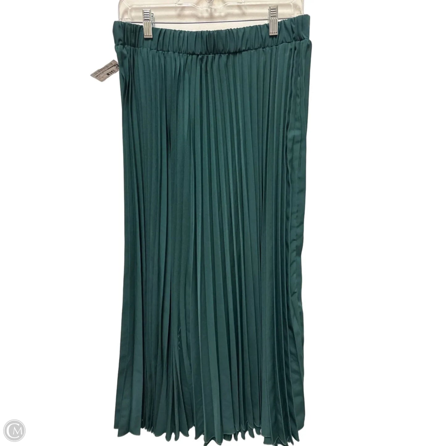 Skirt Maxi By Clothes Mentor In Green, Size: Xl