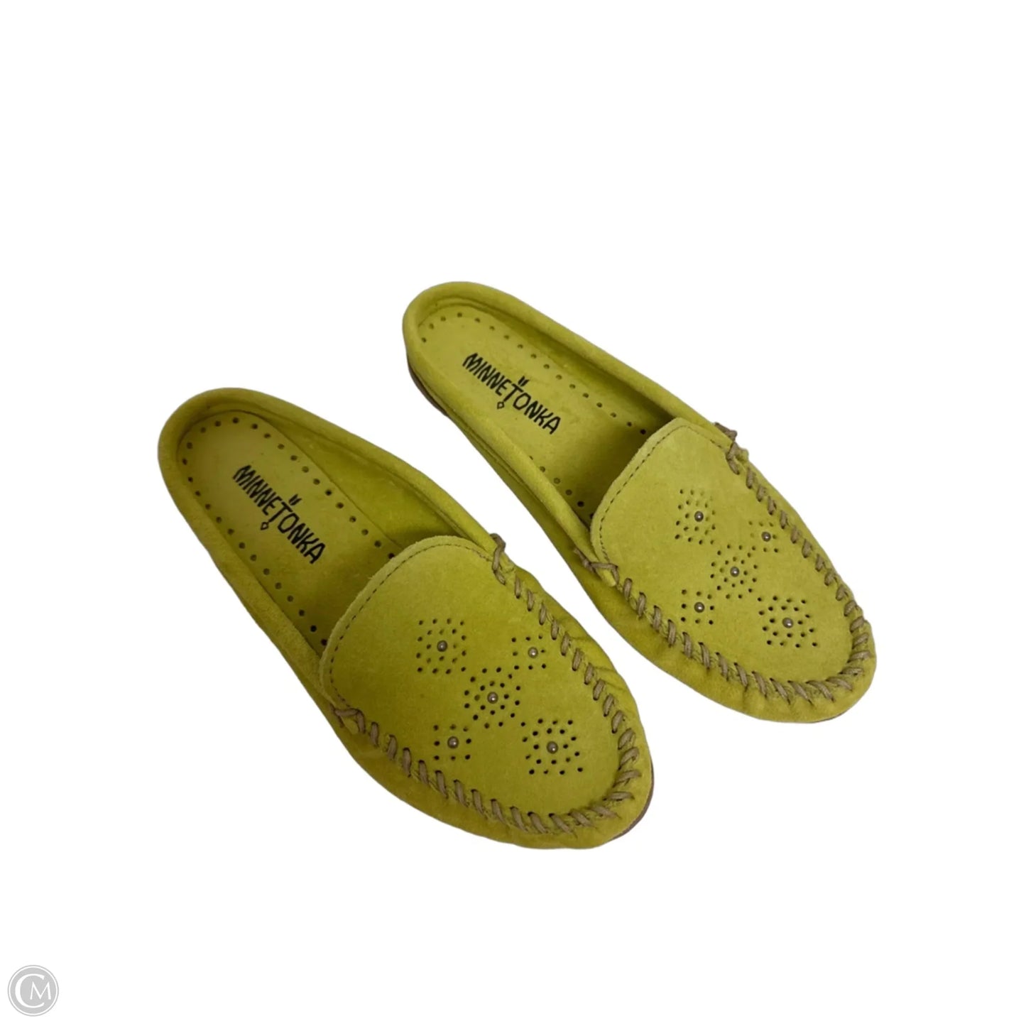 Shoes Flats By Minnetonka In Green, Size: 7