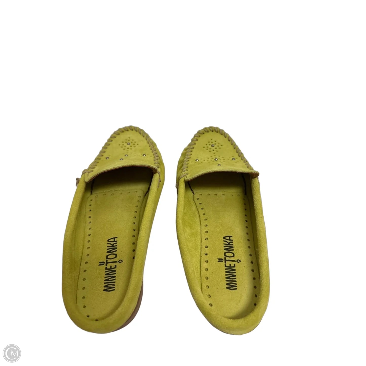 Shoes Flats By Minnetonka In Green, Size: 7