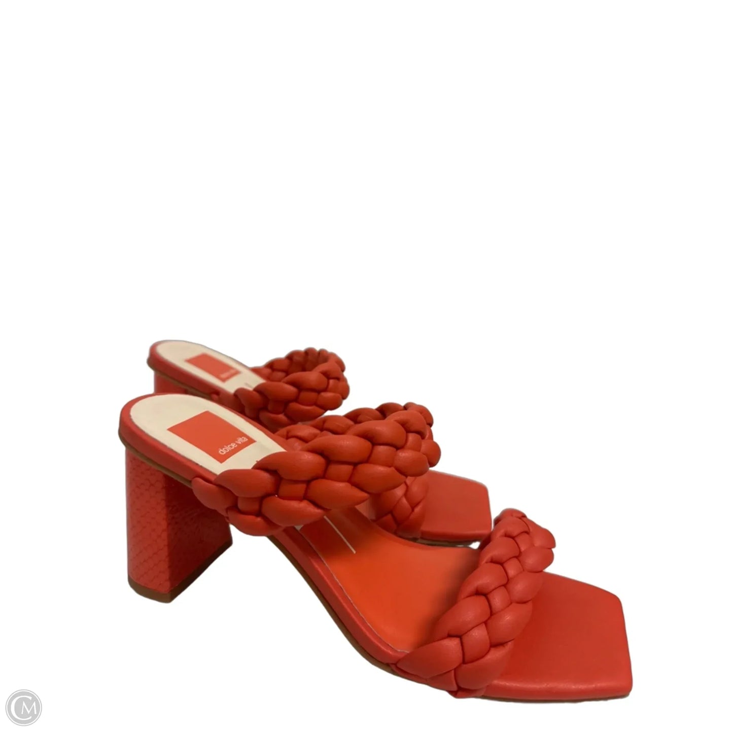 Shoes Heels Block By Dolce Vita In Orange, Size: 8