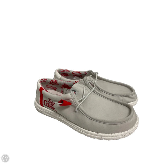 Shoes Flats By Hey Dude In White, Size: 8