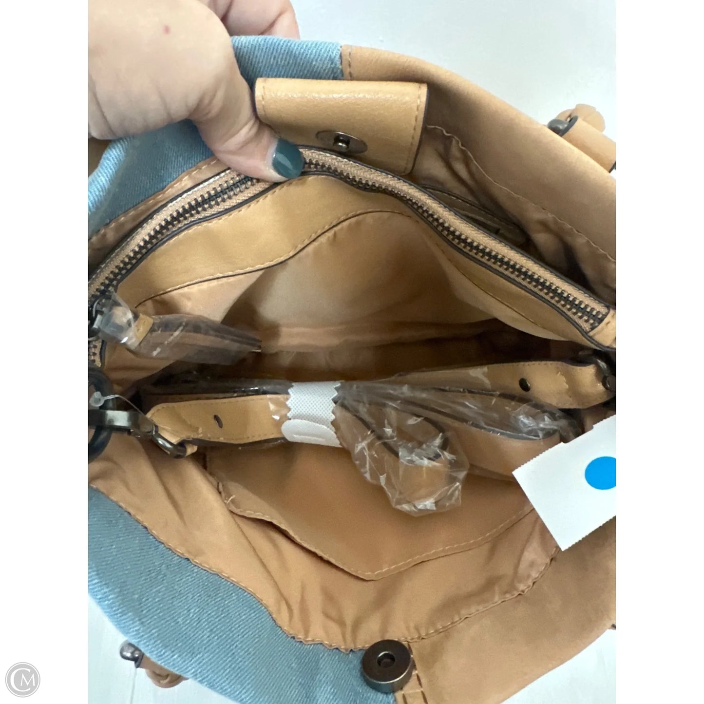 Handbag By Time And Tru, Size: Medium