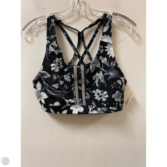 Athletic Bra By Old Navy In Black & White, Size: L