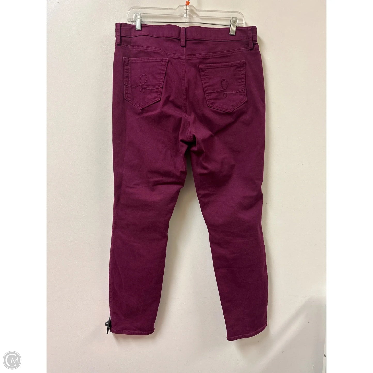 Jeans Designer By Lilly Pulitzer In Purple Denim, Size: 14