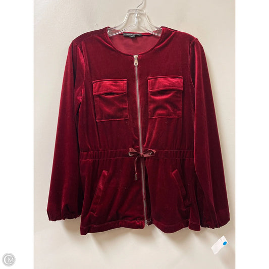 Jacket Other By Boston Proper In Red, Size: Xs