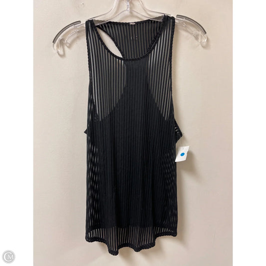Athletic Tank Top By Alo In Black, Size: S