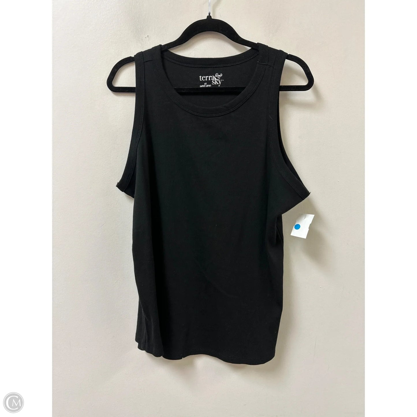 Tank Top By Terra & Sky In Black, Size: 1x