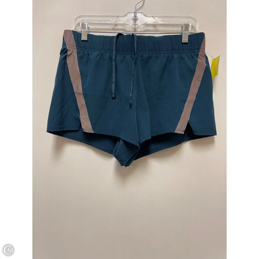 Athletic Shorts By Spyder In Blue, Size: M