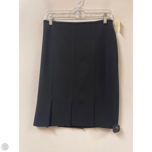 Skirt Luxury Designer By St John Collection In Black, Size: 8